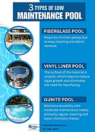 3 Types of Low Maintenance Pool