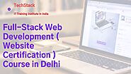 #1 Best Web Development training in Delhi - 100% Placement