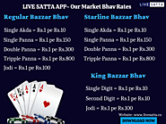 Enjoy live sattamatkawth full bhav on Live satta app | Live Satta Matka