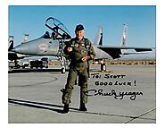 B. G. Chuck Yeager Was Grateful For Expert Advice and Consultation Provided to Edwards Airfare Base by Art Conservato...