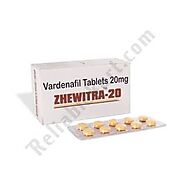 How to Zhewitra 20 mg Tablet to cure Erectile dysfunction - Reliablekart