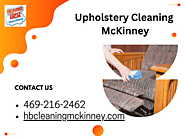 Experience Luxury with Upholstery Cleaning in McKinney