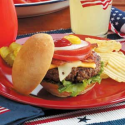 All-American Hamburgers Recipe | Taste of Home Recipes