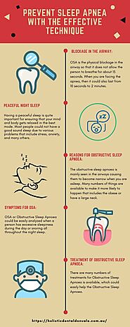 Prevent Sleep Apnea With the Effective Technique
