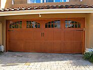 Classic Wood Style Garage Door Design