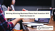 Writing Winning Business Plans that Investors Will Want to Invest In