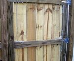 Building a fence gate