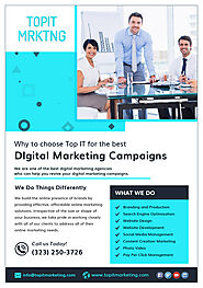 Why to choose Top IT for the best Digital Marketing Campaigns