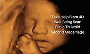 Take Help From 4D Well-Being Scan Clinic To Avoid Second Miscarriage