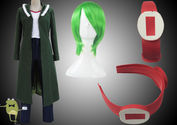 Akame Ga Kill! Night Raid Lubbock Cosplay Costume + Wig