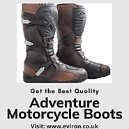 Have your Fun Traveling with Adventure Motorcycle Boots!