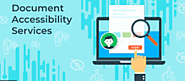 Document Accessibility Services With Affordable Offers.