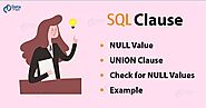 NULL Values In SQL | SQL UNION Clause - DataFlair