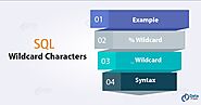SQL Wildcard Characters With Example - DataFlair