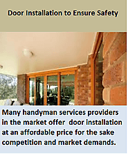 Important Considerations Related To Door Installation