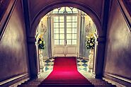 Don't forget to stage your front door entrance and foyer
