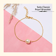Classic single pearl bracelet