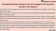Gruesome Murder in UP's Meerut | AnyImage.io
