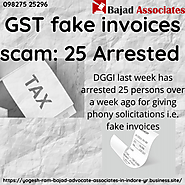 GST fake invoices scam: 25 Arrested, 350 cases registered against 1180 entities
