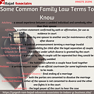 Some Common Family Law Terms and Their Meanings