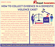 How to record incidents in a domestic violence case?