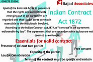 Some Basic Information about Indian Contract Act 1872