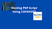 How to Host a PHP Script Online Using CopaHost