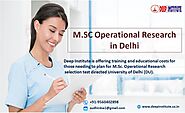 M.Sc. Operational Research(OR) Coaching Delhi, Mumbai