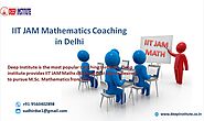 IIT JAM Mathematics Coaching Delhi, JAM 2019-20 Entrance