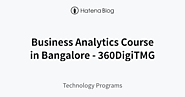 Business Analytics Course in Bangalore - 360DigiTMG