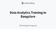 Data Analytics Training in Bangalore - 360DigiTMG