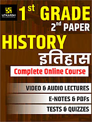 RPSC 1st Grade Teacher SET 2 – History Online Course UpTo 50% OFF