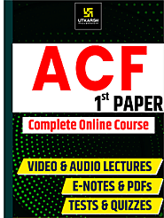 ACF 1st Paper Online Course upto 50% OFF