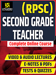 RPSC 2nd Grade First PaperOnline Course upto 50% OFF