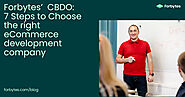 Forbytes’ CBDO: 7 Steps to Choose the Right eCommerce Development Company - Forbytes