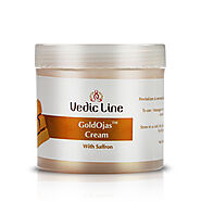 Gold Ojas Massage Cream | Vedicline | Skincare | 100ml | 500ml