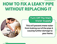 How To Fix A Leaky Pipe Without Replacing It?