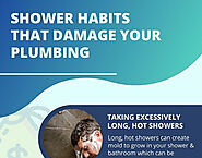 Shower Habits That Damage Your Plumbing