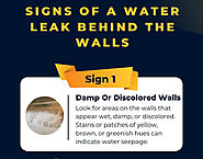Signs Of A Water Leak Behind The Walls