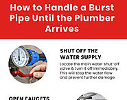 How to Handle a Burst Pipe Until the Plumber Arrives?