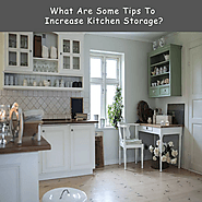 What Are Some Tips To Increase Kitchen Storage?