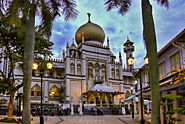 Visit the mosque at Masjid Sultan