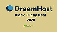 Dreamhost Black Friday Deal in 2020: 80%% Off![Updated]