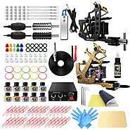 Professional Tattoo Kits with 2 Pro Tattoo Machines - Tattoo Kits, Tattoo machines, Tattoo supplies丨Wormhole Tattoo S...