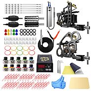 Complete Tattoo Kits 2 Pro Tattoo Machine - Tattoo Kits, Tattoo machines, Tattoo supplies丨Wormhole Tattoo Supply