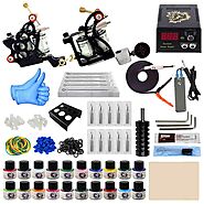 Beginner Tattoo Kit 2 Machines - Tattoo Kits, Tattoo machines, Tattoo supplies丨Wormhole Tattoo Supply