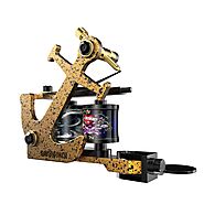 Gold Tattoo Machines for Beginners S1-4 - Tattoo Kits, Tattoo machines, Tattoo supplies丨Wormhole Tattoo Supply