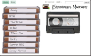 2012/07/19 Julia says: 製作專屬音樂「錄音帶」的Everyone's Mixtape，帶你重溫懷念的古早味