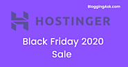 Hostinger Black Friday 2020 Sale: 90% Off, Just $0.99/month
