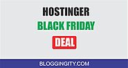 Hostinger Black Friday Deals 2020 - Bloggingity